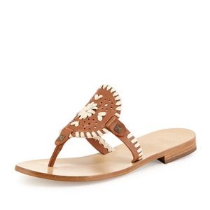 Jack Rodgers Georgica Leather Thong Sandal